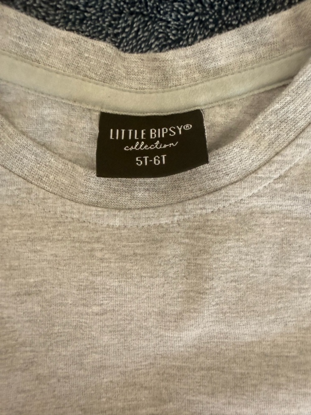 Little Bipsy BASIC TEE - GREY - Picture 8 of 9